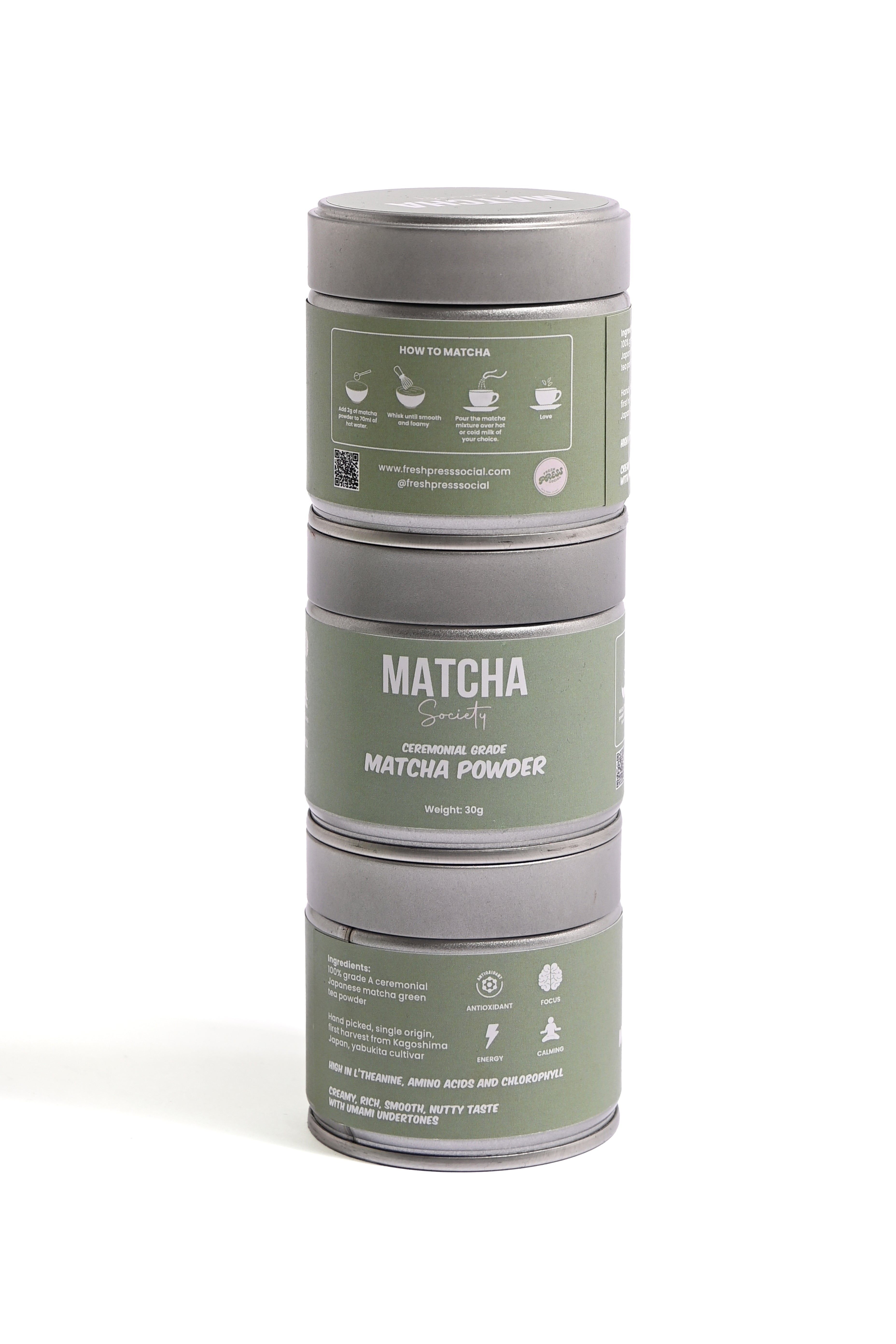 Ceremonial grade Matcha powder refill 30g
